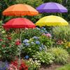 65cm Telescopic Plant Umbrellas Larger Garden Umbrella Shade Sturdy Garden Shade Umbrella  Potted