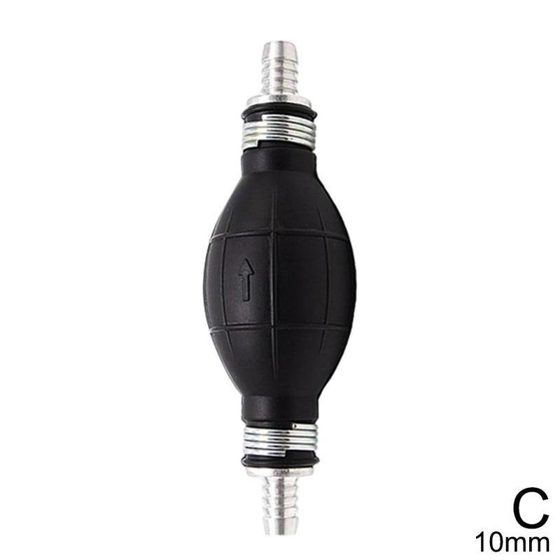 Hand Fuel Pump Line Rubber Primer Bulb For Car Boat Marine Outboard - 6mm/8mm/10mm/12mm Aluminum Transfer Pump
