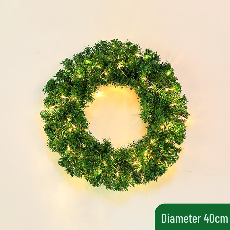 Christmas Wreath - 40/50/60cm Ornament for Shop Display & Decor