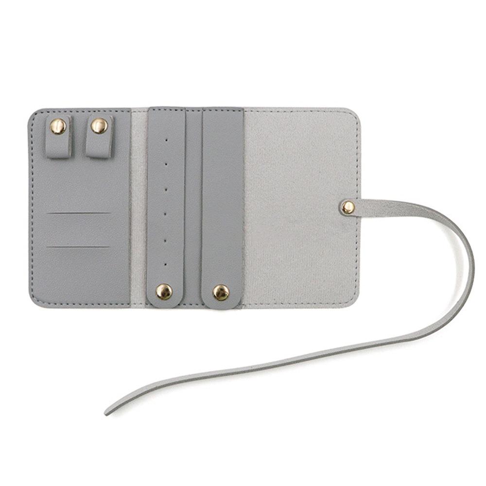 

Міський мішечок для ювелірних виробів. Складаний мішечок для сережок. Нові намиста. Зберігання сірий