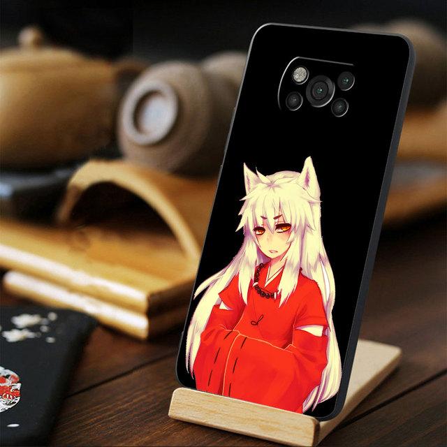 Anime Cute Inuyasha Phone Coque For Xiaomi Poco M4 Pro 5g F3 X4 Mi 11 Lite F4 Gt M3 11t 9t 10t X3 Nfc Note 10 Trend