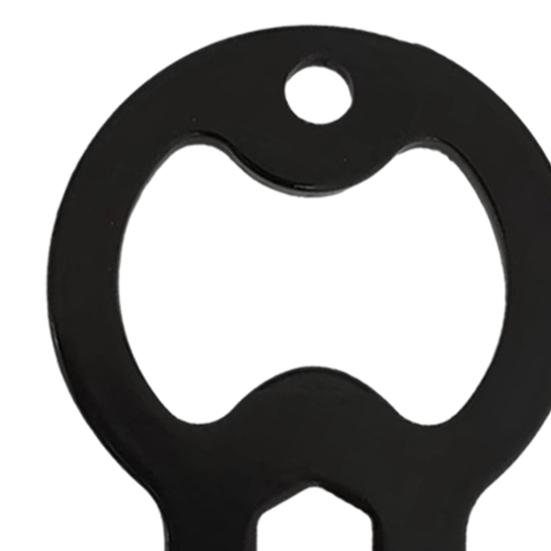 Tragbarer Flaschenöffner mit Schlüsselanhänger & Lanyard Edelstahl Bierflaschenöffner Stilvolles Geschenk für Auto Bar Camping Partygeschenke