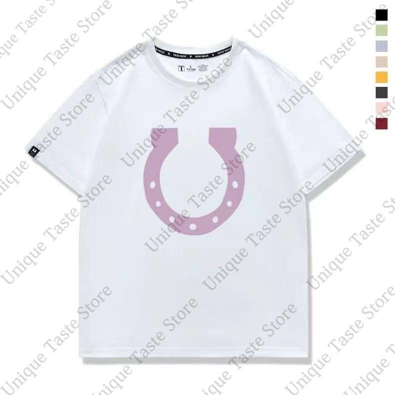 

Game Pretty Derby T Shirt Nakayama Festa Same Print Cartoon Anime Tshirt Harajuku Unisex Women Cotton Summer Short Sleeve Tee Tops S