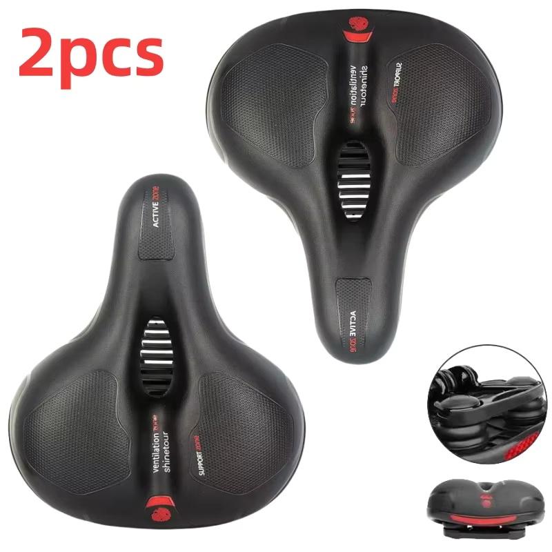 General Mountain Bike Seat - Thick and Soft, Breathable, Shockproof, Ball-shaped - Comfortable Seat for Long-Distance Cycling