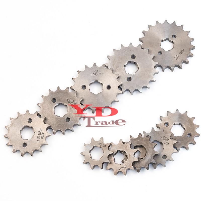 Off-Road ATV & Dune Buggy Engine: 428 Chain Sprocket Gears, 10-19T