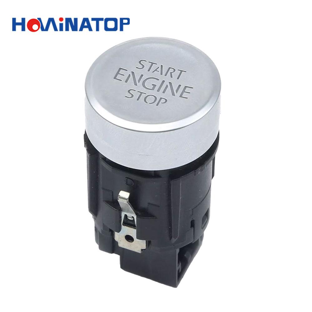 HOWINATOP 5GG959839 4Pin Engine Start Stop Button Switch For VW Golf MK7 2013‑2019 T-Roc 2017‑2021 OEM Replacement