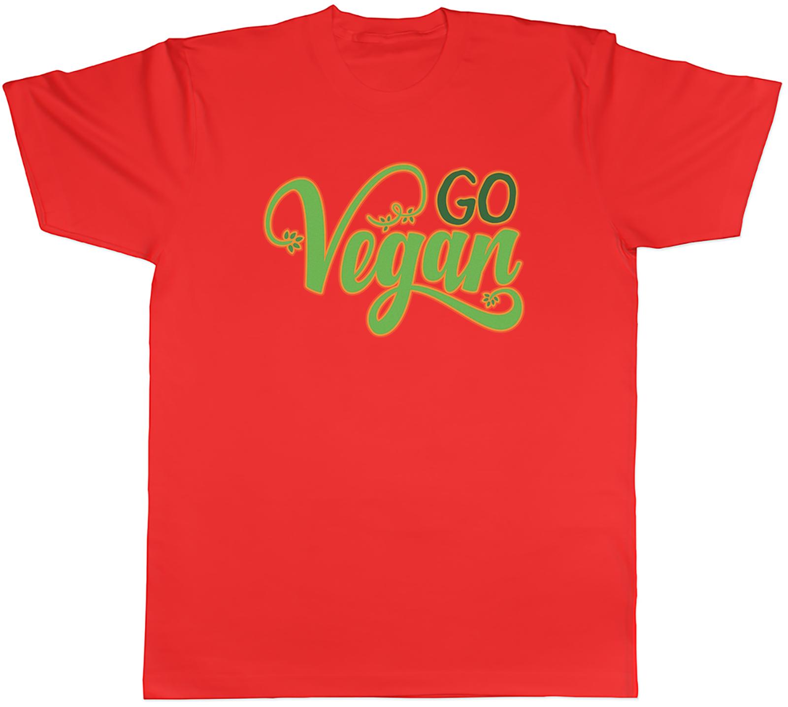 Go Vegan Unisexs Unisex TShirt Tee S