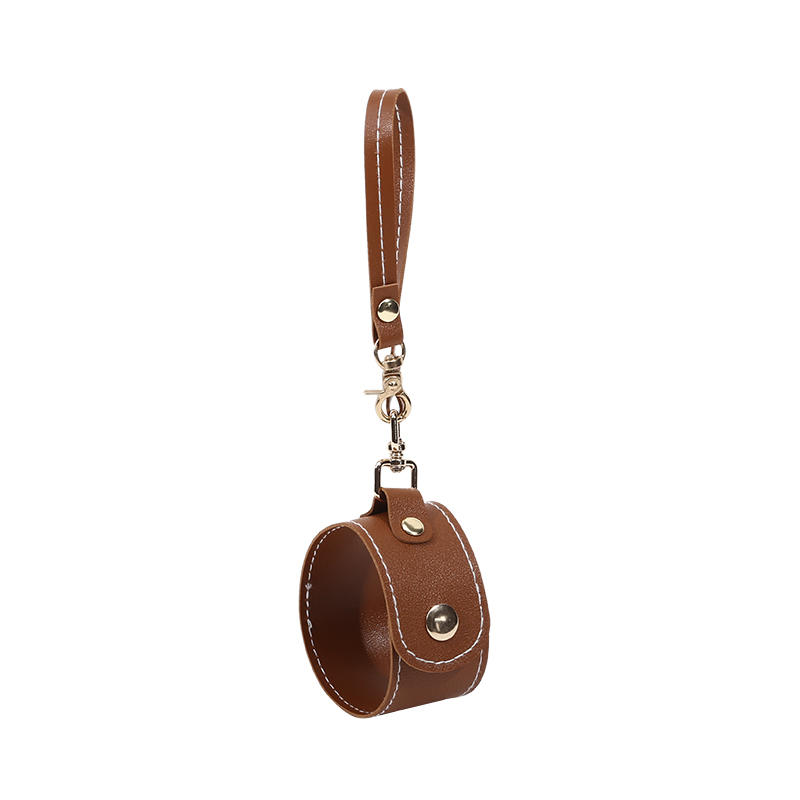 Leather Towel Clip Travel Portable Gloves Silk Scarf Storage Clip Multifunctional Bag Waist Hanging Scarf Lanyard Clip High Quality