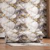 Gold-Plated Marble-Style Waterproof Wall Stickers for TV Backgrounds