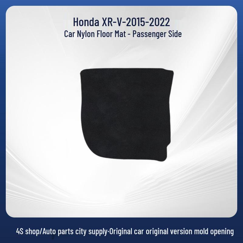 Honda XR-V Nylon Car Floor Mats (2015-2022) - Durable, Wear-Resistant, Non-Slip Carpet Style