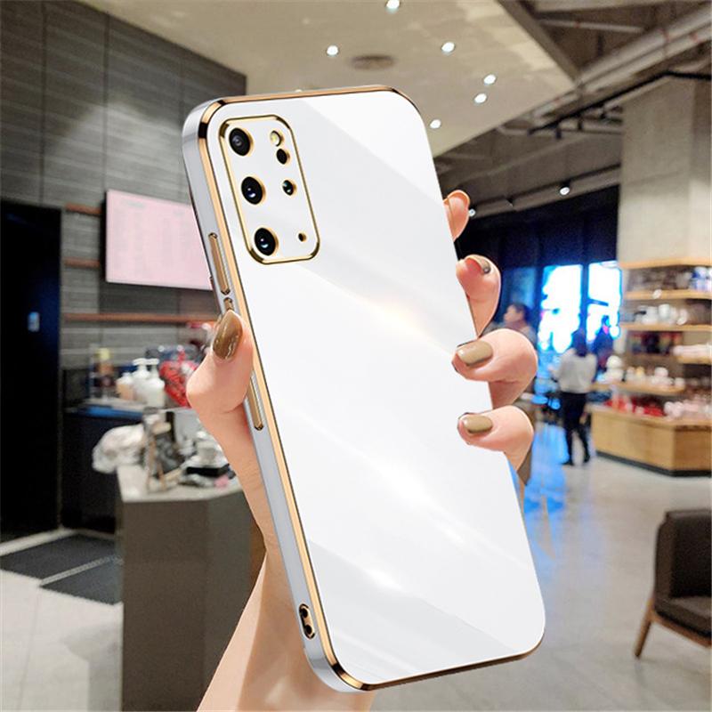 Solid Plating Lens Protection Case For Samsung Galaxy A53 A33 A73 A23 Xiaomi Redmi Note 11 10A 10C OPPO Realme C21Y A54 A94 iPhone 13 12 11 Pro Cover