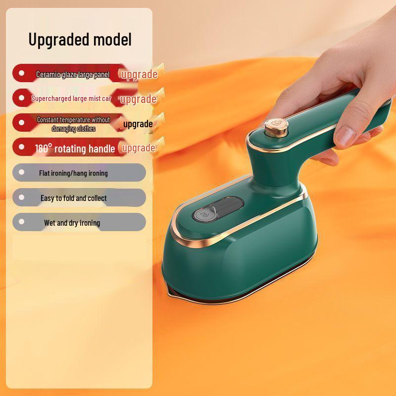 Portable Handheld Garment Steamer and Iron for Clothes - Mini Electric Household Device