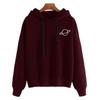 2023 Trendy Women's Planet Print Loose Casual Hooded Sweatshirt - Multiple Colors