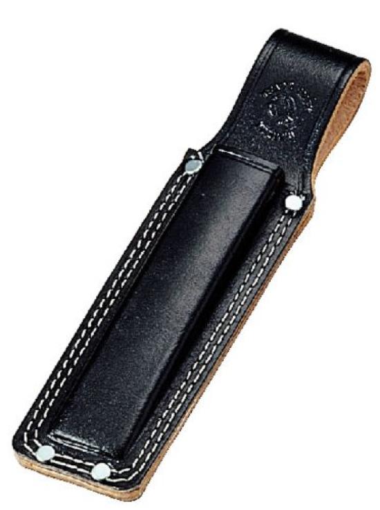 Kozuchi Black Leather Chisel 1 with for Thick Case, inch, Gusset, Double-Stitched, Materials, SC-11