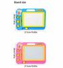 Mini Magnetic Drawing Board Erasable Colorful Writing Pad with One Pen Painting Graffiti Art Educational Preschool Tool Kids Toy