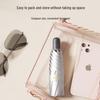 ZUODU Automatic Three-Fold Double-Layer Titanium Silver Sunshade Umbrella