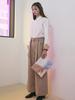 THE STUDIO K Paperbag Belt Pants_Beige