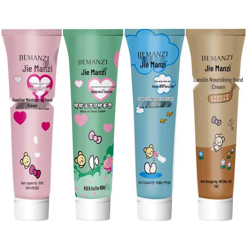 Jie Man Zi Cartoon Moisturizing Hand Cream Set