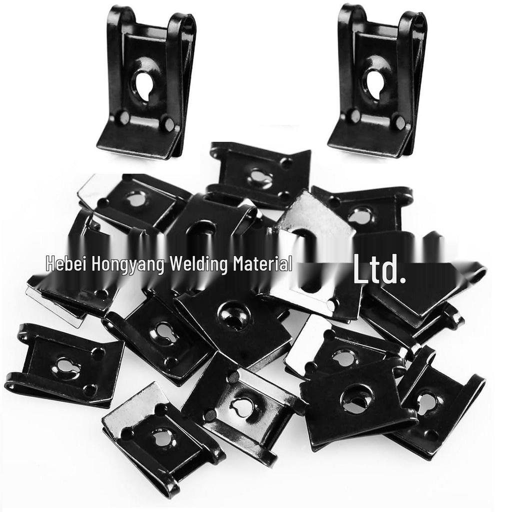 Car Engine Guard Metal Fastener Set: Snap Buckle, Screw, Washer