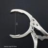 Heavy-Duty Pliers-Type Oil Filter Wrench for Car Maintenance