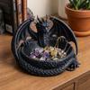 3D Printing Dragon Guardian Catchall Dish Unique Dragon Trinket Bowl Entryway Storage