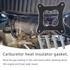 For Edelbrock 9265 Intake Manifold Heat Insulator Gaskets with Mounting Kit | for Edelbrock Performer Intake & Holley 4150 Carburetor Gasket, Reduced