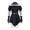 Grok Virtual Girl Halloween Cosplay Costume With Short Skirt For Anime Game Fans