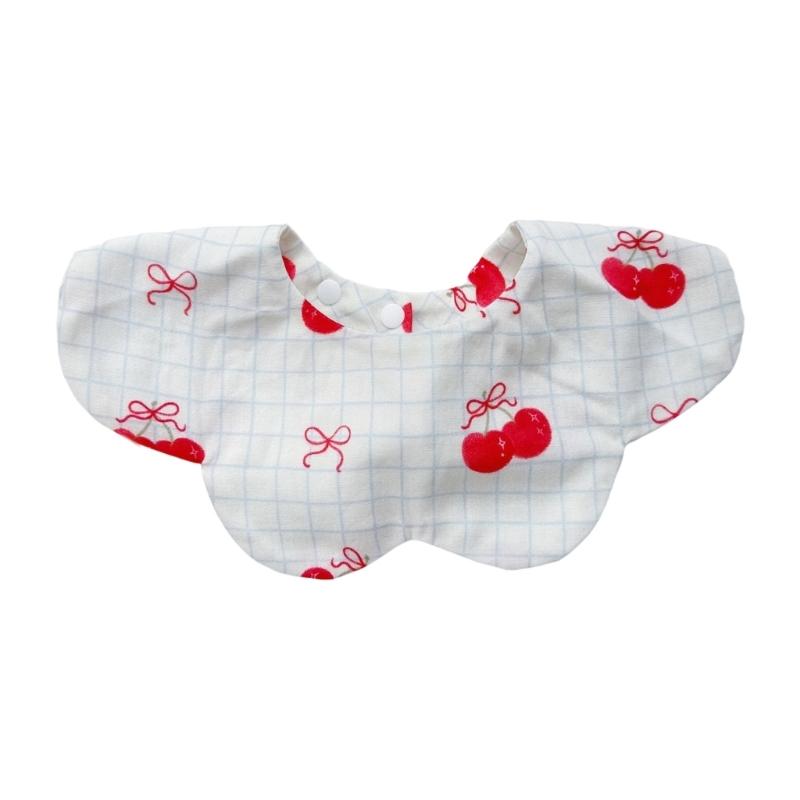 Cotton Bib Cartoon Print Baby Feeding Towel Soft Comfortable Saliva Towel Newborns Burping Cloth for Boys Girls