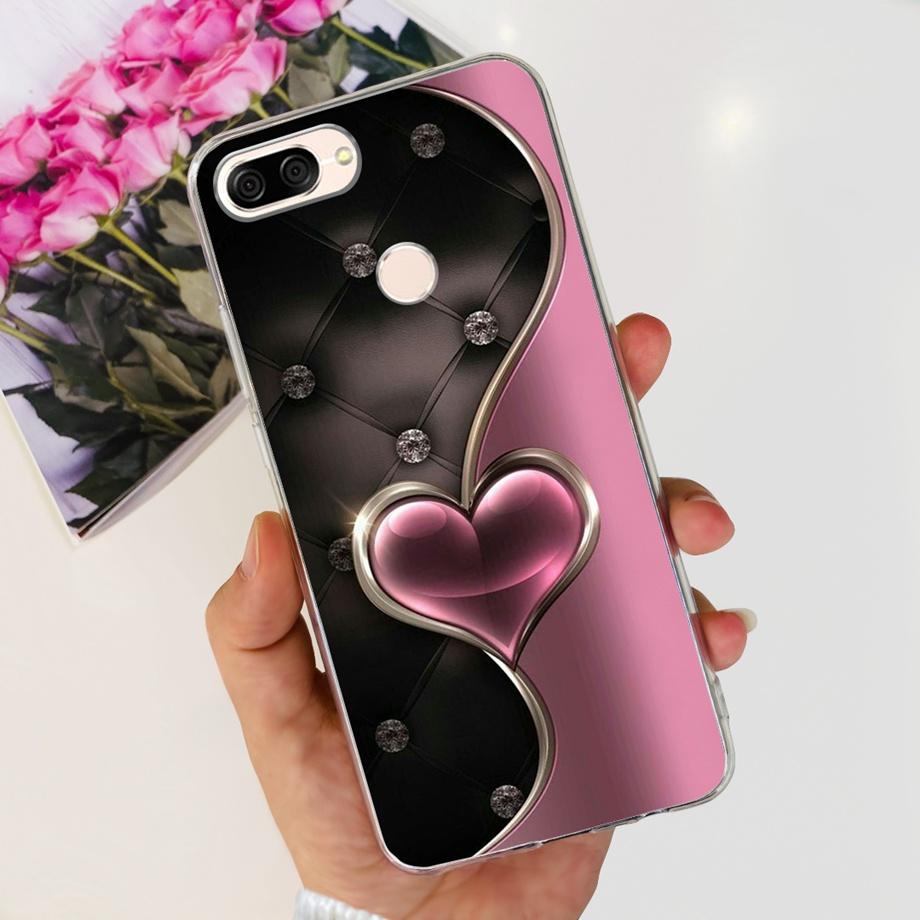 For ASUS ZenFone Max Plus M1 ZB570TL Case X018D Soft TPU Clear Silicone Fundas Protective Cover For Asus ZB570TL Phone Case Capa