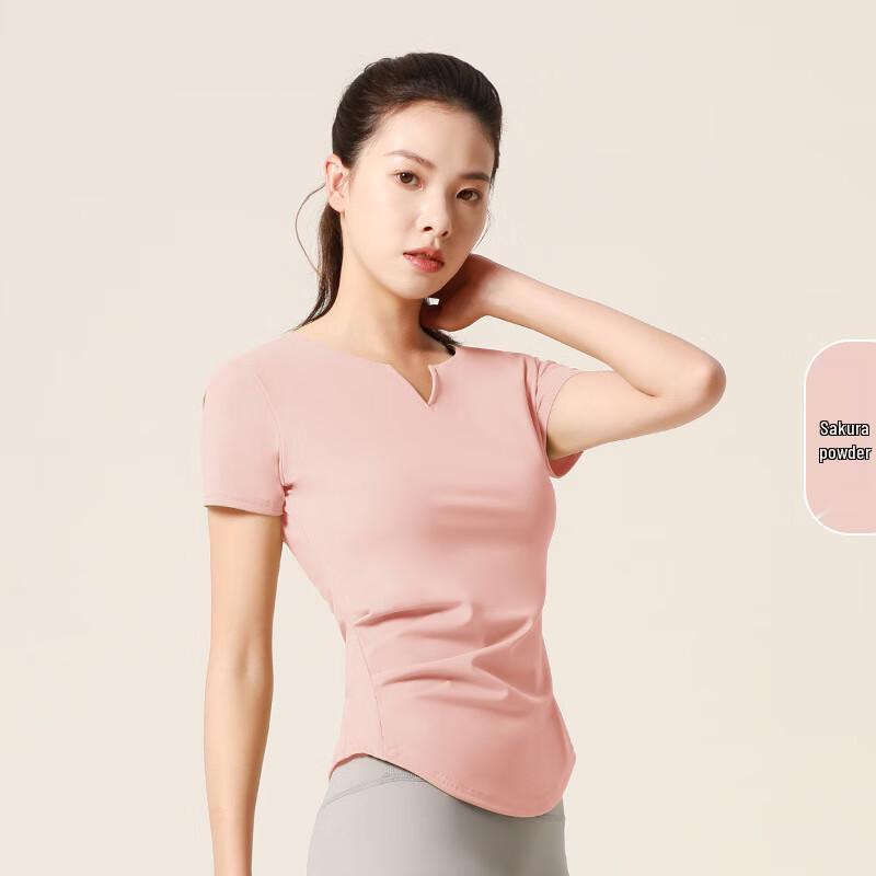 Bo Jue Sports Women s Nylon Yoga Short Sleeve Top