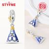 Brand New Copper Metal Authentic Original Our Lady The Virgin Charm Bead Component Bead Components Compatible With Bracelet High Quality Fine Jewelry