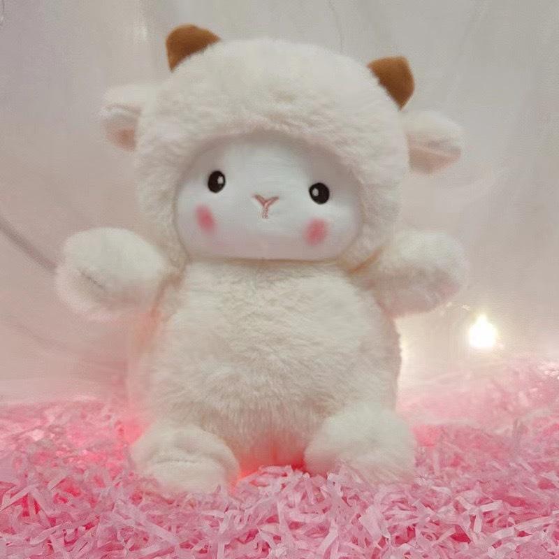 Poker Sheep Doll Little Aries Plush Toy Cute Little Sheep Doll Girl Comforting Doll