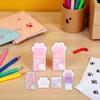 2Pcs Cat Paw Roller Eraser, Cute Cat Rubber, Multicolour Erasers for Kids, Colorful Roller Eraser, Kids with Shaving Roller Case for School Office