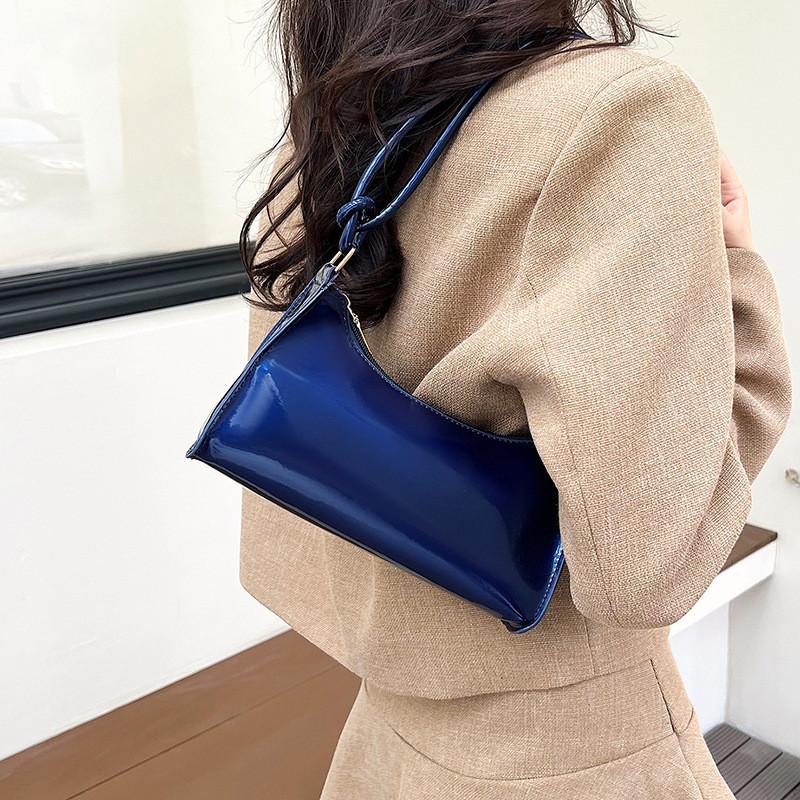 Stylish Small Pu Handheld Women's Bag Ideal For Daily Commuting In Black Pink And Brown