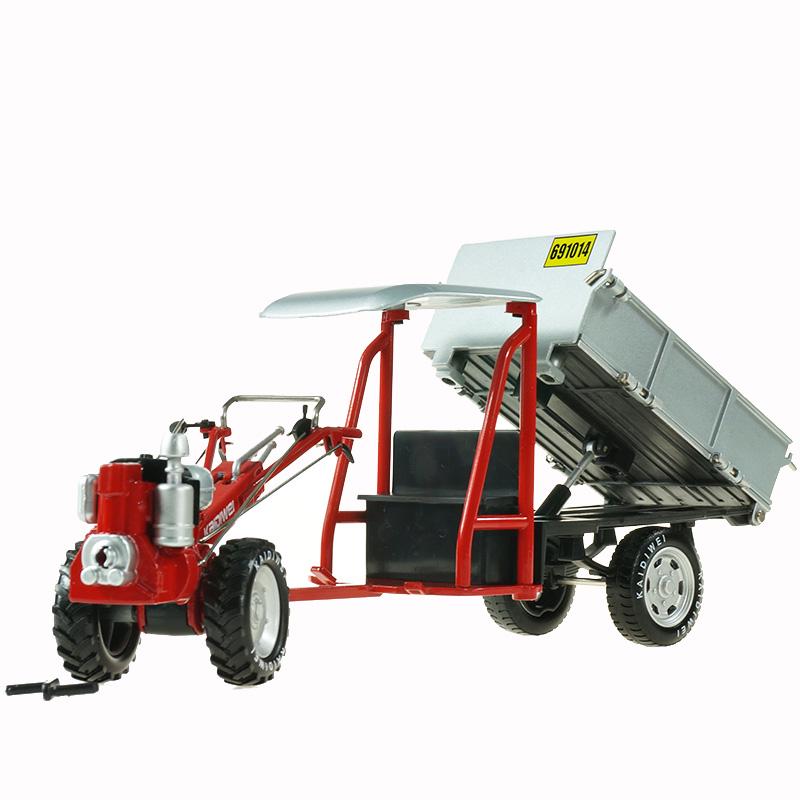 KDW 1:24 Garbage Truck Cleaning Vehicle Model Alloy Materials Handling Cleaning Dustcart Car Boys Game Toys for Kids Gift