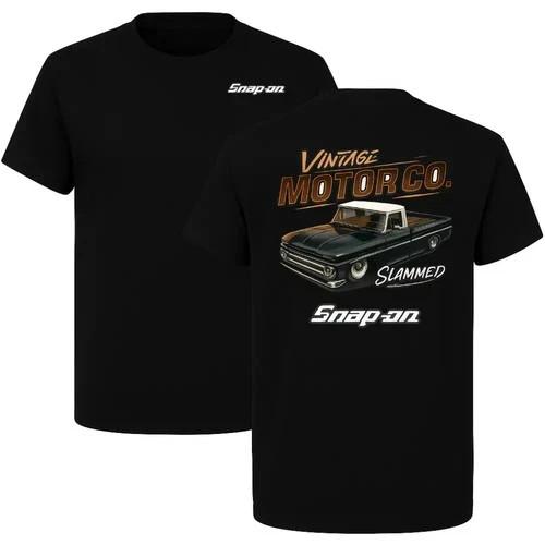 Snap-on Vintage Motor Co. Slammed T-Shirt, Classic Lowered Pickup Tru XL