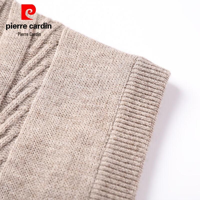 Pierre Cardin Men's 100% Wool V-Neck Vest