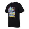 Adidas Originals Thaxter Letter Print Crew Neck Short Sleeve T-Shirt Men Tops Black DU8367