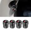 4Pcs Car Tire Wheel Valve Stems Cap Aluminum Accessories for 4JHE Sline A6 Q4 A5 B8 8P Q6 Q8 8V C7 C6 Q3 B6 B9 B7 A8 Q1 A4 Q2 S5