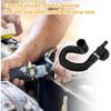 Radiator Hose No.CV618286YC Upper Radiator Cooling Fluid Hose for Ford Escape 2.0L 2013-2016 Rubber Black