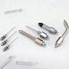 7PCS Grease Gun Coupler Kit with 3 Grease Nipples Needle Dispenser Rubber Tip Connector Nipple Straight Nozzle Coupler
