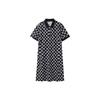 Short Sleeved Dress Women's All Over Print 2 F11W329314FZB
