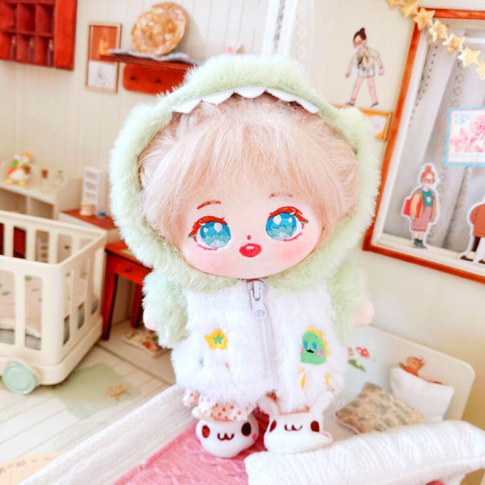 Plush Coat Cotton Doll Clothes Fluffy Doll Toy Clothes Plush Dolls Clothes  Doll Accessories