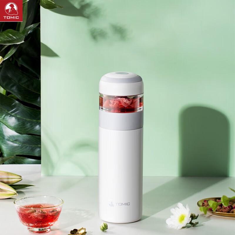 TOMIC Tea Infuser Insulated Travel Mug