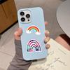 60-120 Rainbow Stickers Children's Birthday Party Cartoon Graffiti Stickers Notebook Water Cup Stickers