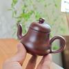 Chaozhou Siting Retro Semi-Handmade Gongfu Teapot – Exquisite Zisha Ceramic with Ancient Charm for Home Use.
