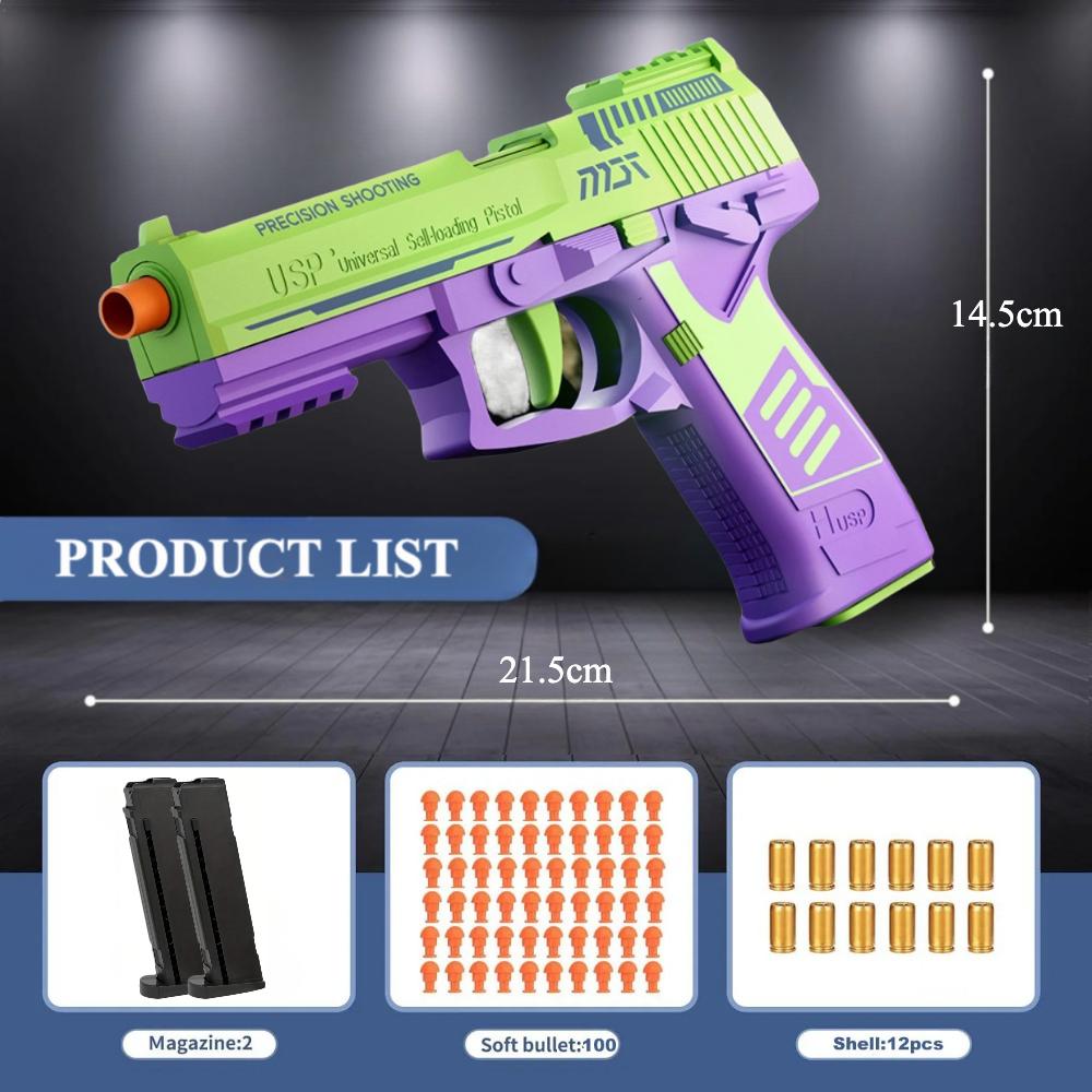 High-Quality Sig17/M1911 High-Quality Colt High-Quality Toy High-Quality Gun High-Quality Shoot High-Quality Soft High-Quality Bullet High-Quality