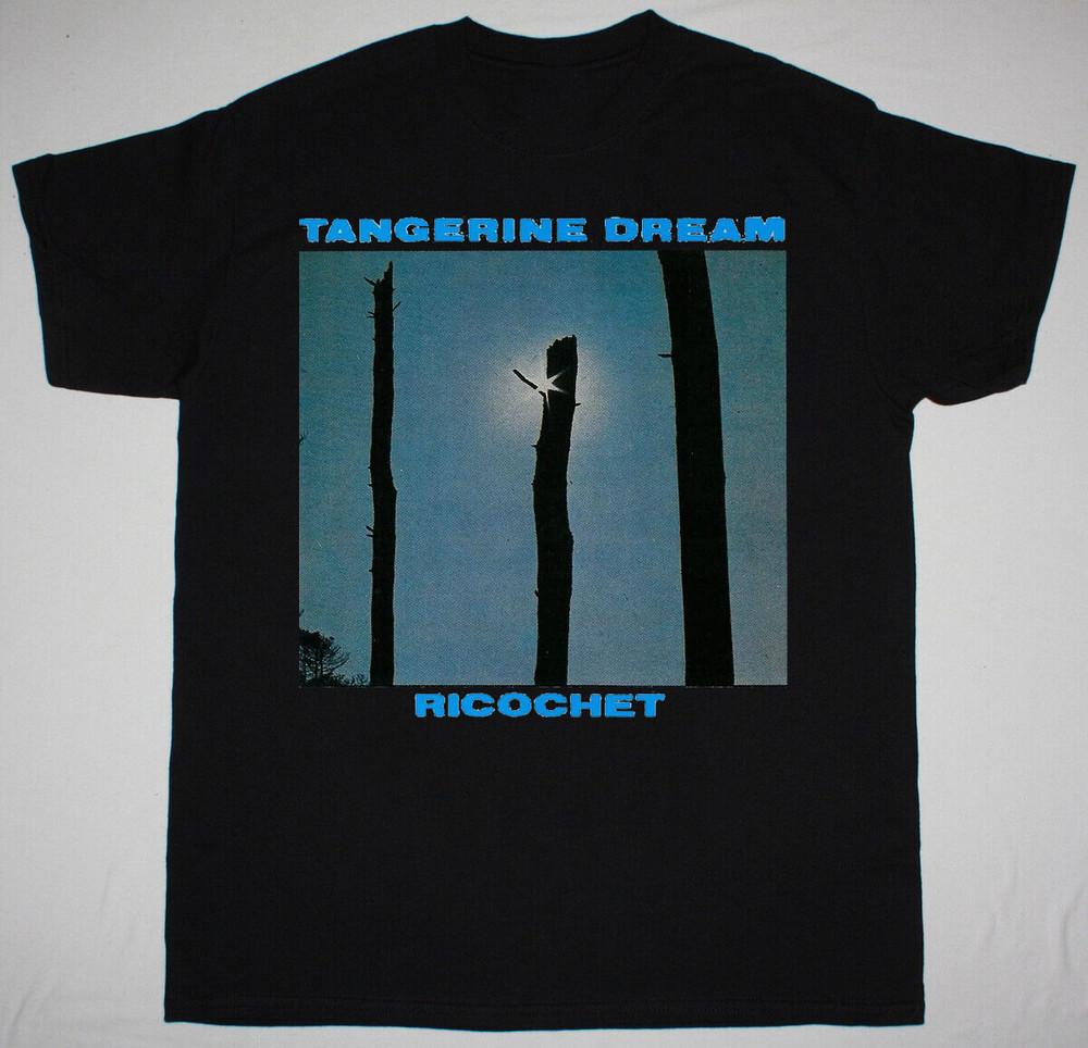 Rare Tangerine Dream –Ricochet Short Sleeve Black All Size Shirt AL211 Unisex T-Shirt S
