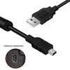 Mini USB Cable,Standard USB To Mini Charger Cord Durable Compatible PS3 Controller,MP3 Player,Camera,Dash Cam,Garmin GPS,Hero 3