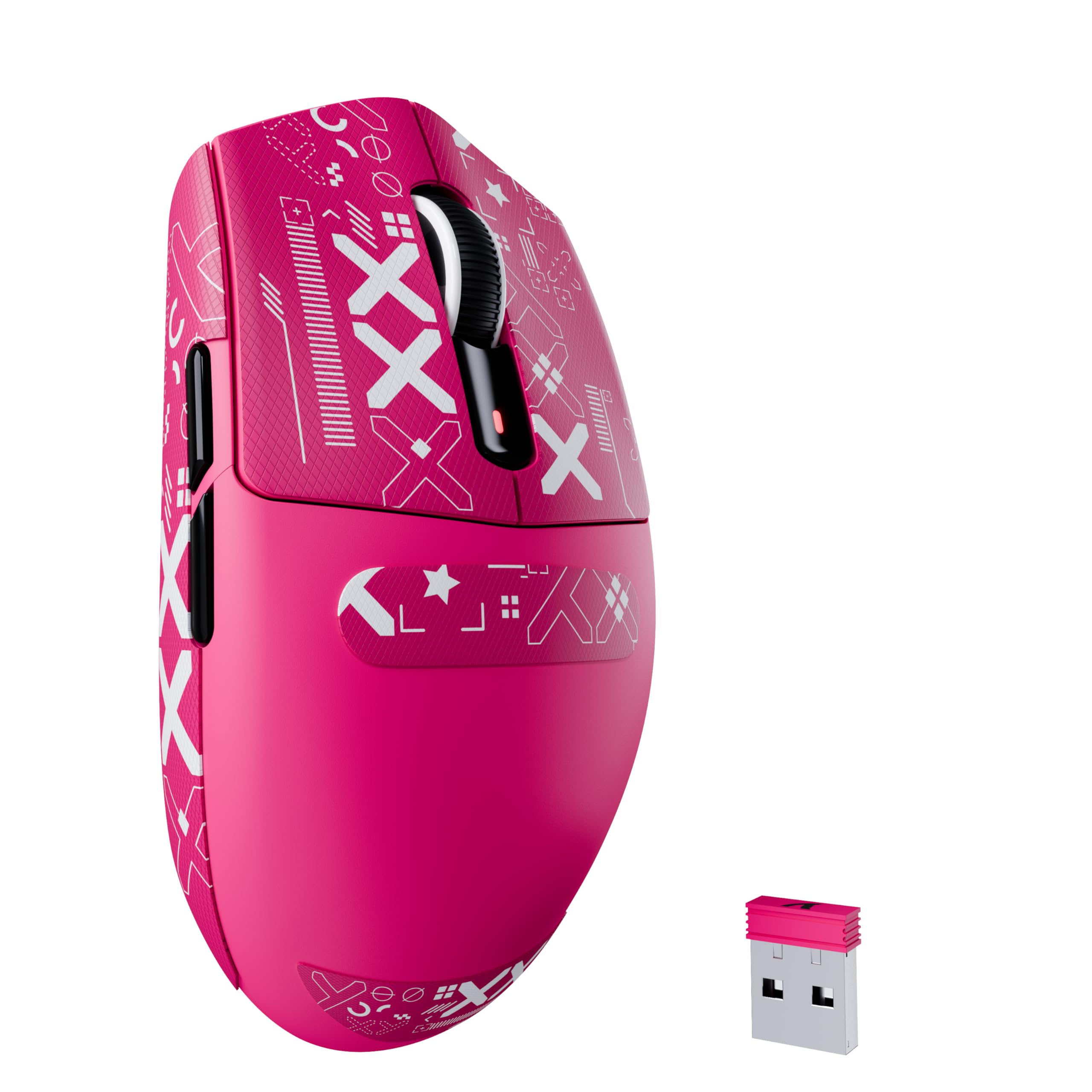 

ATTACK SHARK G3 Wireless Gaming Mouse, Ultra-Lightweight (59g ±3g), BK52820 Chipset, 25000 DPI, PAW3311 Sensor, 3 Modes (WiredBluetooth2.4GHz),